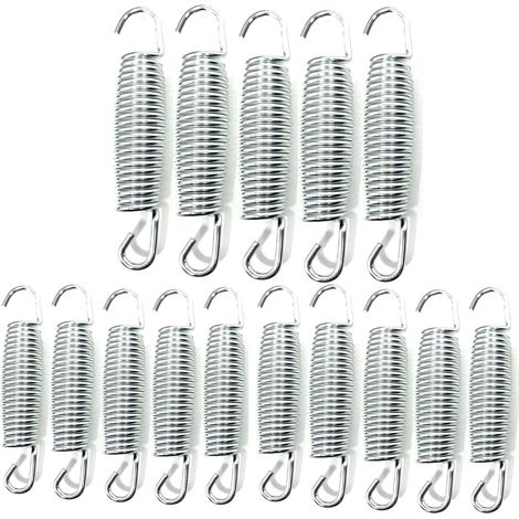 Trampoline Springs Replacement Trampoline Springs Galvanised Iron Springs Rustproof Durable Trampoline Accessories 135mm/5.3" (1/4)