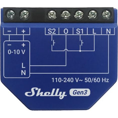 Variateur SHELLY 0/1-10V PM Gen3