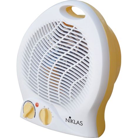Termoventer Caldobagno vertikal 2000W Funky Niklaswärmer - White yellow