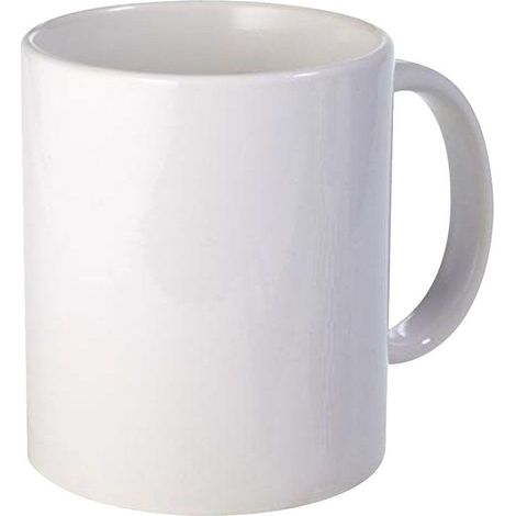 tasse en céramique Blanche