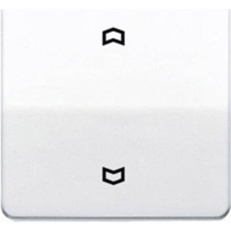 Jung 1 parte Placca di copertura Frecce con simboli Bianco crema CD590P 1 pz. (1/2)