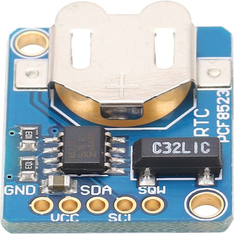 Module d'Horloge Temps Réel PCF8523 Assemblé pour Arduino et Microcontrôleurs (1/5)