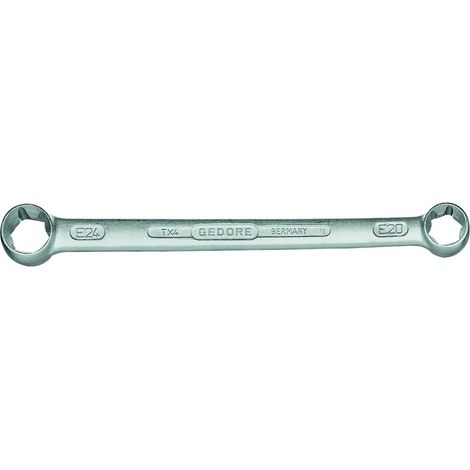GEDORE Doppelringschlüssel Außen-TORX E10xE12 TX 4 E10XE12 6059990 (1/4)