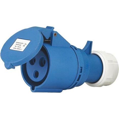 Presa Industr. Cee Maurer Plus 220V 16A 2P+T Ip44 (1/2)