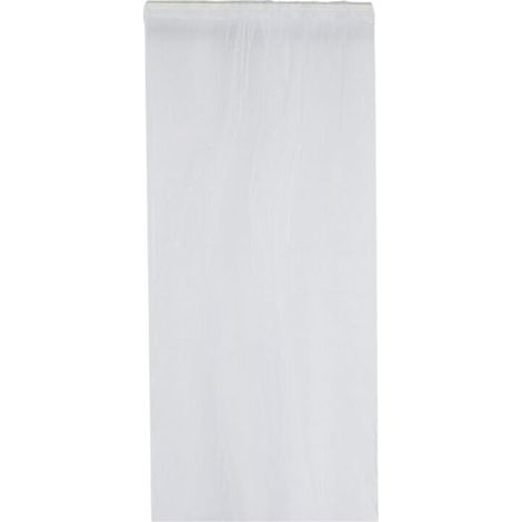 Rideau de fenêtre transparent avec passe-tringle, pour chambre à coucher, balcon, traitement de fenêtre (blanc) (1/5)