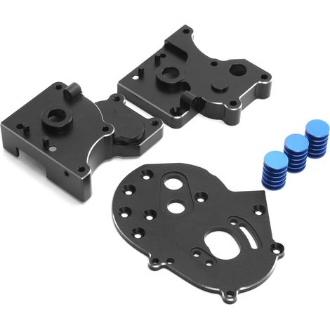 Kit de remplacement de carter de transmission en alliage d'aluminium pour boîte de vitesses Traxxas Slash 2WD RC (1/5)