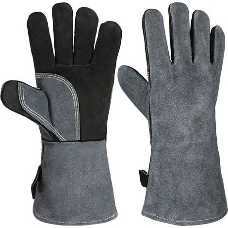 1 paire Protection thermique jusqu'à 500 °C et antidérapants, durables Pour le soudage, le barbecue et la cuisson au fourle jardinage (1/5)