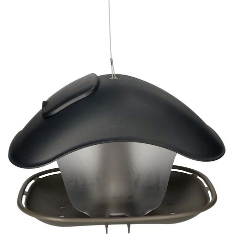 KOTARBAU Mangeoire à oiseaux en plastique à suspendre avec câble en acier (1/5)