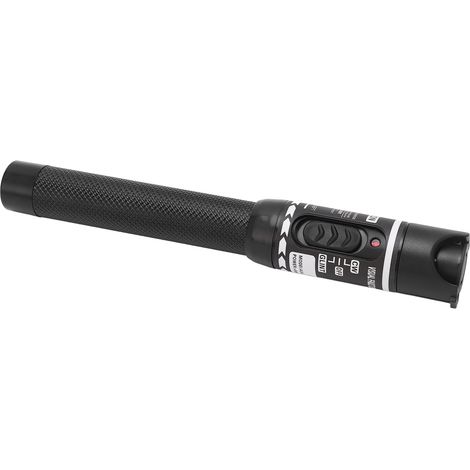 50 km Glasfaser-Fehlerdetektorstift, rotes VFL 50 mW, berührungslos, schwarze Farbe, Glasfaser-Testgerät, Lichtfehlerortungsgerät. (1/5)
