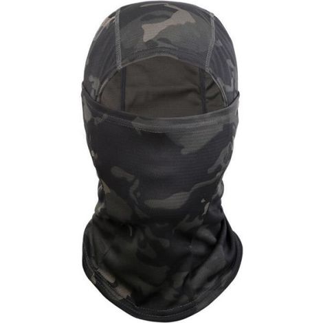 Couleur Camouflage3 Cagoule de Camouflage Multicam CP, écharpe complète, Wargame, cyclisme, vélo de l'armée de chasse, militaire, (1/4)