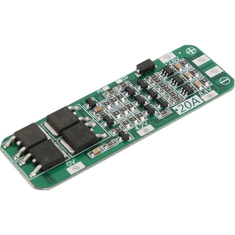 Batterie lithium-ion 3S 20A 12,6V avec carte de protection et récupération automatique (1/5)