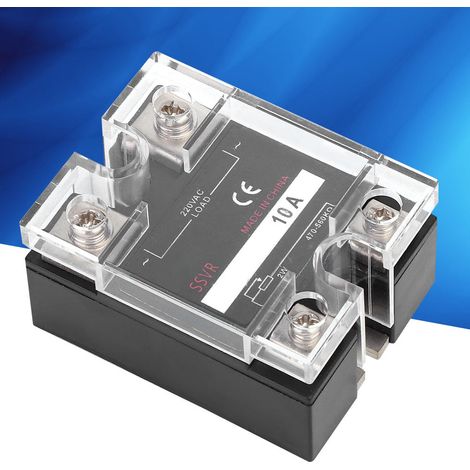 Régulateur de tension à semi-conducteurs monophasé SSVR 470-560 kΩ, alimentation électrique 220 V CA (BERM-R 10 A) (1/5)