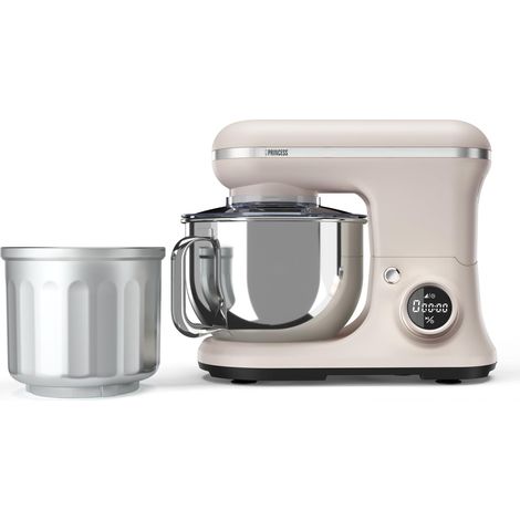 Machine de cuisine numérique, Bol 5L Acier Inox, 8 Vitesses, Contrôle Digital, Sorbetière, 1200 W, Sans BPA, Pieds Antidérapants, Compatible Lave-Vaisselle, 220138 (1/5)