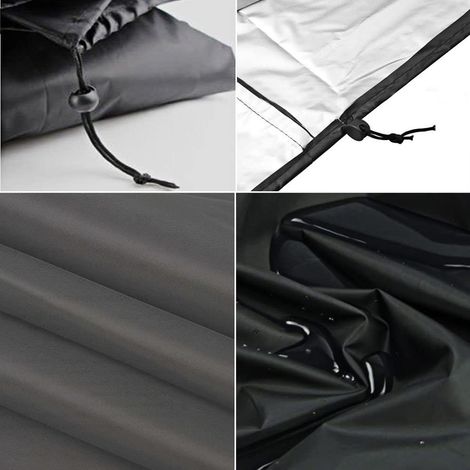 Housse Pour Mobilier De Jardin - Rectangulaire - Impermeable 210D Nylon Oxford - Protection Contre Pluie Neige Poussiere UV - 1 Piece (1/5)