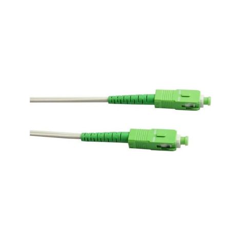 Câble de fibre optique LINEAIRE 20 m monomode 9/125 SC-APC/APC FTTH pour Livebox SFR Bbox (1/2)