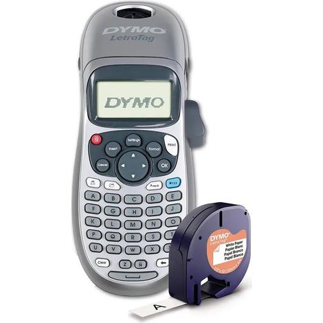Etiquetadora DYMO LetraTag LT-100H - Edición plateada (incl. pilas) (1/5)