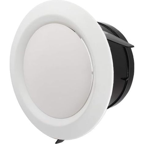 Round Air Vent Grille for Wall or Ceiling Mounting Diameter Adjustable 75-200mm (1/5)