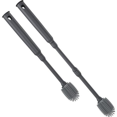 Accessorio per la pulizia metaltex bottle cleaner lunghezza regolabile 30-40 cm