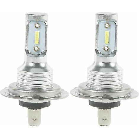 royaluxe -2x phare MOTO CREE-LED H7 8000 LM 55W 6000K lampe antibrouillard (1/5)