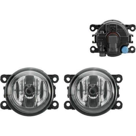 2 Feux Antibrouillard Pare-chocs Avant Phare Anti-brouillard Halogène Gauche/Droite Ampoule H11 - Compatible Nombreux Voitures (1/4)