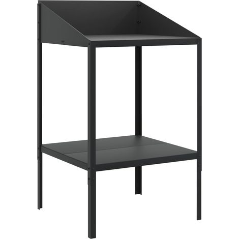 Maison Exclusive - Pflanzenständer Anthrazit 56,5x54,5x100 cm Ver