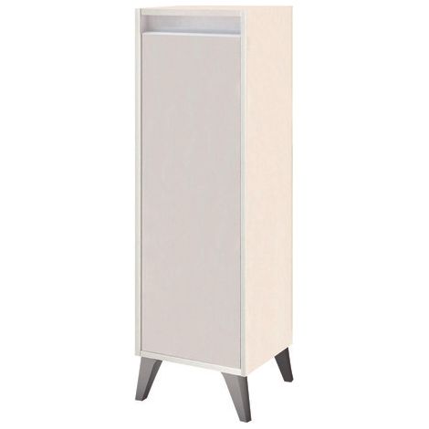 ONDEE - Mueble de baño de la colección ONA - blanco lacado y Madera - columna 30cm (1/4)