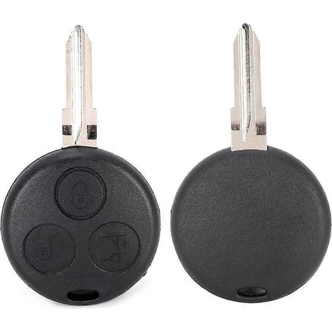 Accessoires auto : Boîtier de télécommande à 3 boutons de remplacement pour Mercedes-Benz Smart