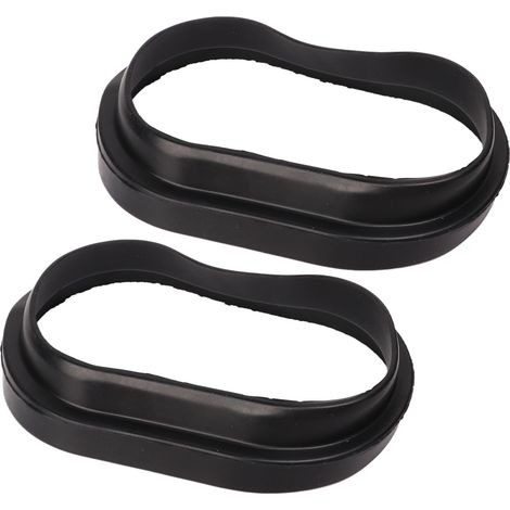 2 pièces de remplacement de joint de tuyau d'entrée de botte en caoutchouc de conduit de Tube d'admission d'air pour Suzuki GSXR 600 750 1000 (1/5)