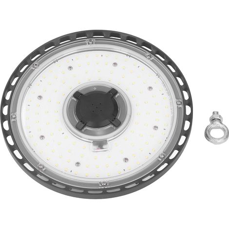 Luminaire LED 100W pour Atelier avec Anneau de Suspension, Étanche IP65, Éclairage Industriel Haute Hauteur, Tension Universelle AC85-265V (1/5)