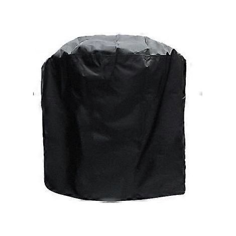 Housse ronde imperméable pour barbecue, résistante à la pluie et à la poussière, pour barbecue extérieur à charbon, gaz et électrique (Dimensions : 58 x 77 cm) (1/5)