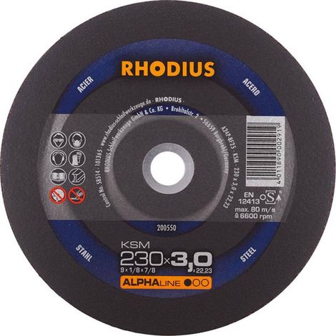 Taglio Disco Ksm 230 X 3,0 Millimetri Rodio (25) (1/4)