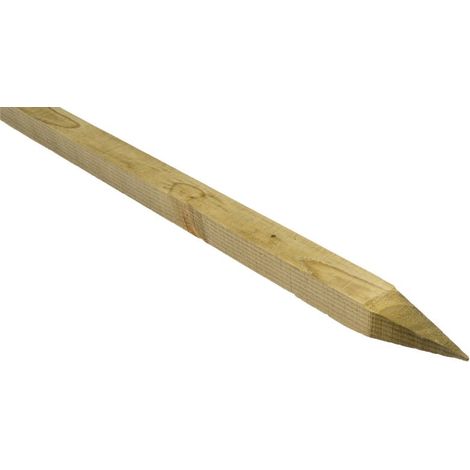 450mm Sawn Pointed Timber Peg Treated 47mm x 50mm