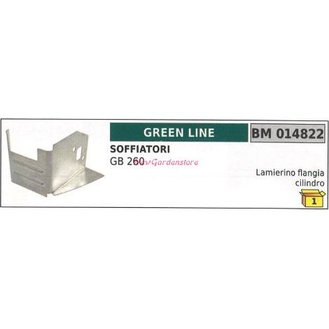 Lamierino flangia cilindro GREENLINE soffiatore GB 260 014822