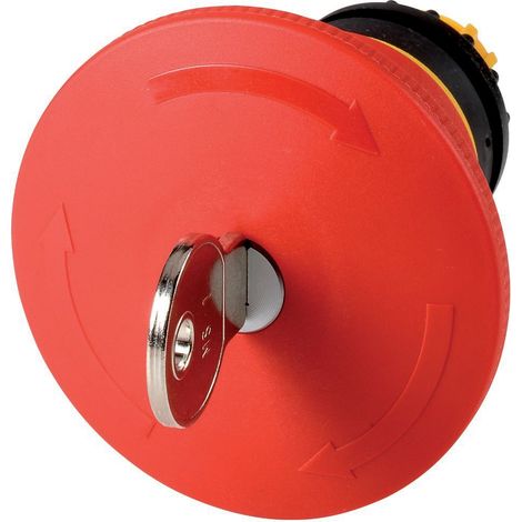 Botón de parada de emergencia Eaton m22-pvs45p-ms1 impermeable IP67 IP69