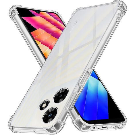 Funda para Infinix Hot 30 4G, resistente a caídas, transparente. (1/4)