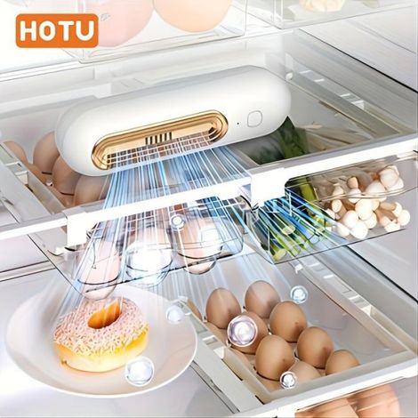 Purificateur d'air, adapté à la désodorisation du réfrigérateur de cuisine, chargement USB (1/3)