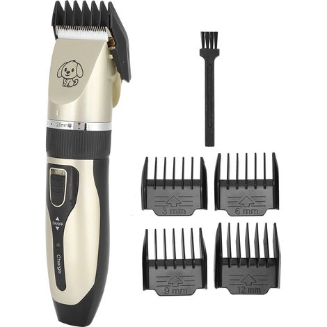 Tondeuse électrique rechargeable silencieuse pour chiens et chiots (1/5)