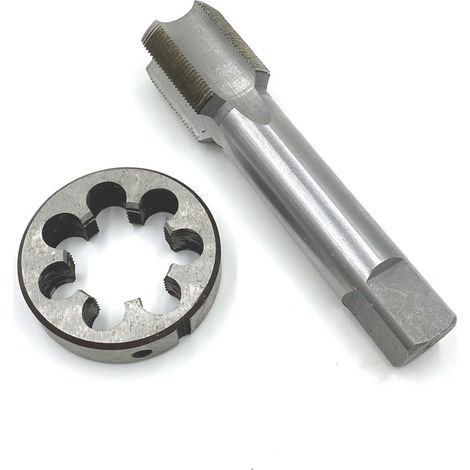 Taraud machine, 1 jeu, 1-27, HSS, pas à droite, pour atelier (1/5)