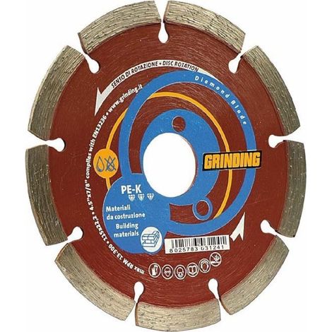 DISCO DIAMANTATO A SETTORI ø 115 x 2,2 - PZ 1 - DF 501150 (1/3)