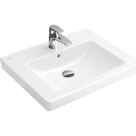 Villeroy & Boch Subway 2.0 Waschtisch, mit Überlauf, 1 Hahnloch, (1/4)