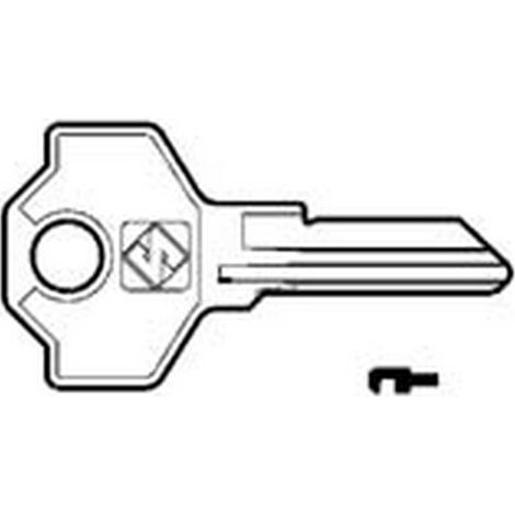 10PZ CHIAVI PER CILINDRI GIUSSANI 4 SPINE PICCOLE GS13 - GS13 DX