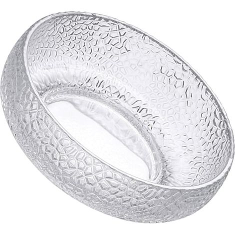 Saladier en Verre Transparent 5.91 in Bol À Fruits Décoratif pour Salade De Légumes Desserts Et Collations pour Maison Hôtel Dîners Et Réunions (1/5)
