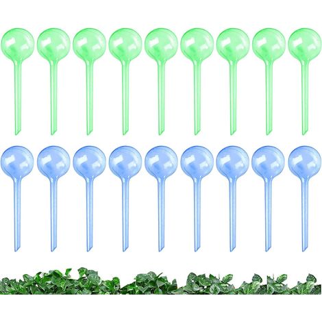 Boules D'arrosage - Lot De 18 - PVC - Arrosage Automatique - Intérieur Et Extérieur - Vert Et Bleu (1/5)