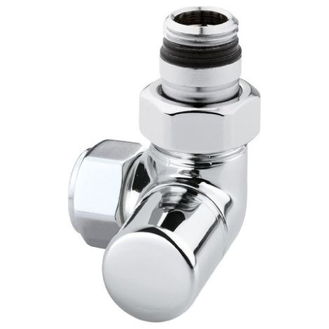 DETENTORE AD ANGOLO CROMATO ATTACCO A DESTRA 1/2" ATTACCO DESTRA   ARTECLIMA S.R.L.