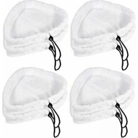 (8 pcs) Steam Mop Replacement Pads, Washable Microfiber Replacement Pads, Triangular Steam Mop Replacement Pads Set (1/5)