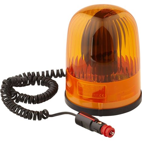 HELLA Alogeno Proiettore rotante - KL Junior - 12V - ambra - Fissaggio magnetico - Cavo: 3500mm - Spina: DIN ISO 4165 - Quantità: 1 - 2RL 007 552-001 (1/3)