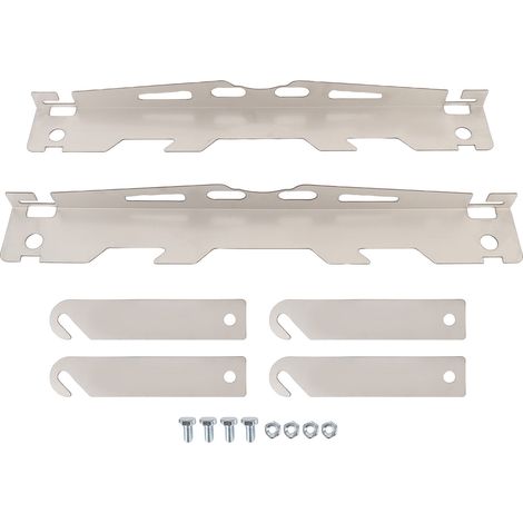 Outil d'alignement des roues, plaque d'orteil robuste en acier inoxydable pour voitures, camions, SUV, sport, sans ruban à mesurer (1/5)
