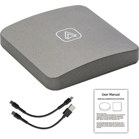 Boîtier CarPlay filaire vers sans fil, adaptateur Android Auto filaire vers sans fil pour voiture, adaptateur CarPlay universel Plug and Play, accessoire de divertissement automobile (1/5)