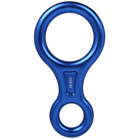 PA Abseilgerät Abseilgerät 35 kN Aluminium-Abseilgerät Abbildung 8 Abseilgerät Klettern für die Freizeit im Freien (1/5)