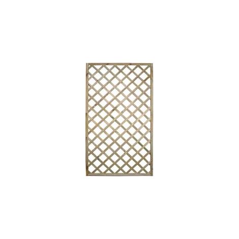 TRALICCIO IN PINO IMPREGNATO CORNICE MM.35X35 - Pannelli: 120x180